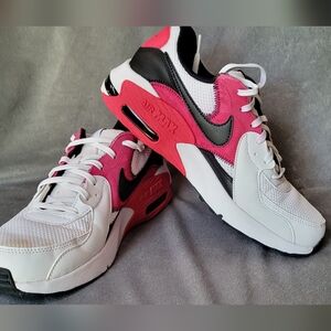 Nike Air Max Excee "White Rush Pink", size 9, woman
